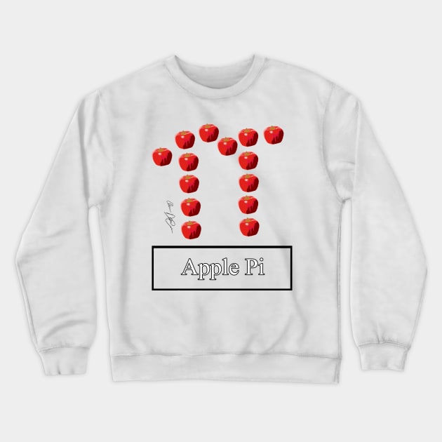 Apple Pi Crewneck Sweatshirt by geeksversusnerds